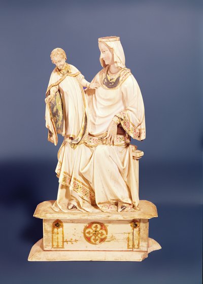 madonna ve çocuk by French School