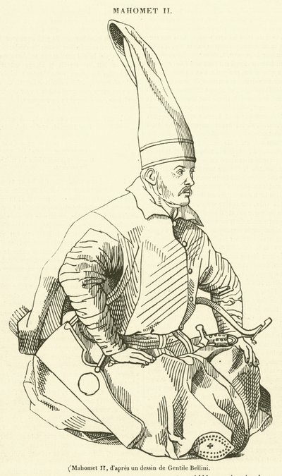 Muhammed II (gravür) by French School