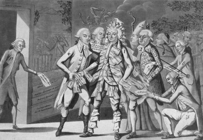 Görevlendirilen adam:... bir Brissoter arayan milletvekilleri grubu” (Jacques Pierre Brissot de Warville 1754-1793) Anonim. Yazdır. 1791 by French School
