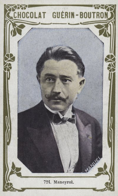 Maneyrol (renkli fotoğraf) by French School