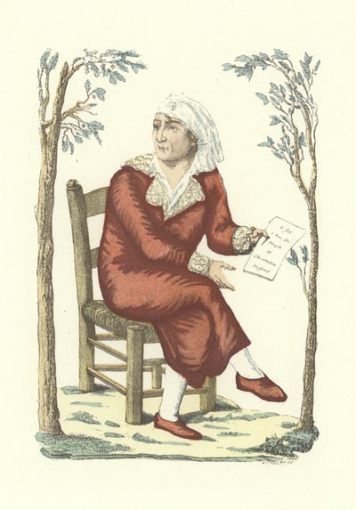 Bir sabahlık içinde Marat by French School