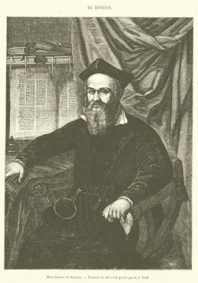 Marc-Antoine de Dominis (gravür) by French School