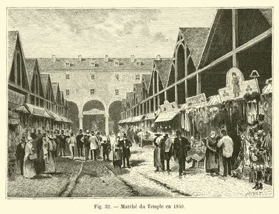 1840 yılında Tapınağın Mart by French School