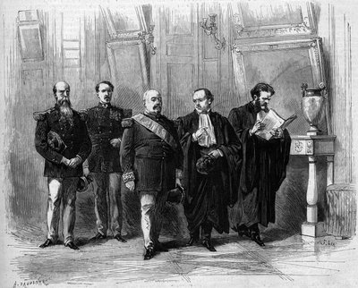 Mareşal Francois Achille Bazaine (Francois-Achille by French School