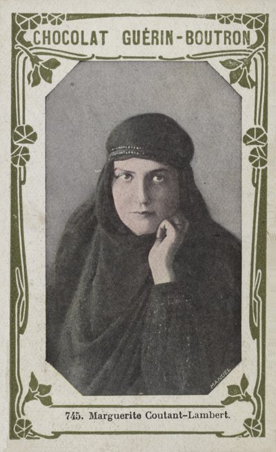 Marguerite Coutant-Lambert (renkli fotoğraf) by French School