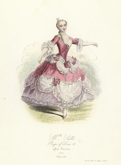 Marie Salle, Fransız dansçı; Louis XV