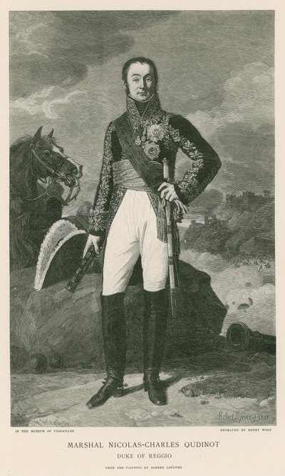 Mareşal Nicolas-Charles Oudinot by French School