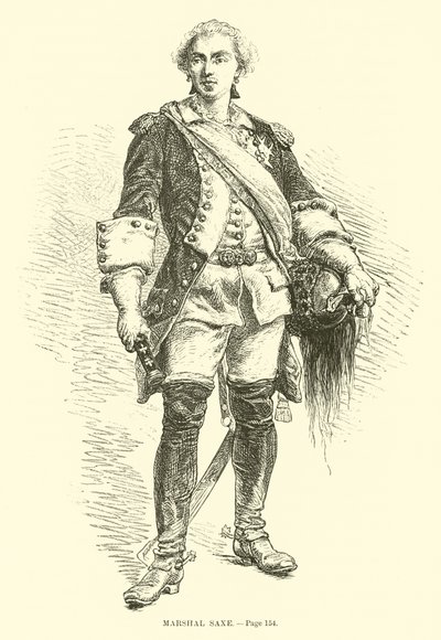 Mareşal Saksonya by French School