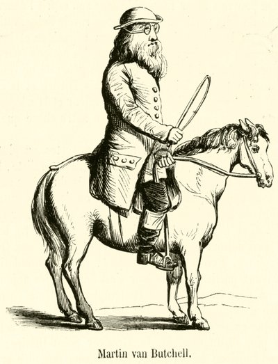 Martin van Butchell (gravür) by French School