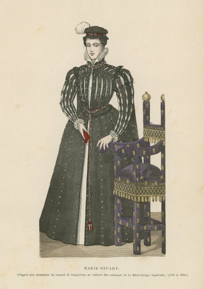 Mary, İskoç Kraliçesi by French School