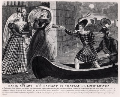 Mary Stuart (1542-87) Loch Leven Kalesi