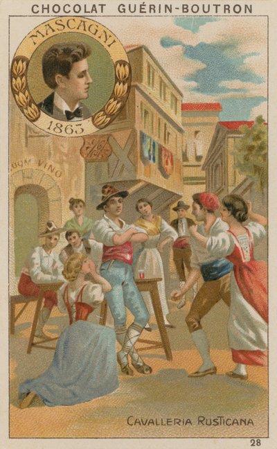 Mascagni, Cavalleria Rusticana by French School