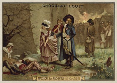 Machecoul Katliamları, Fransız Devrimi, 21 Mart 1793 by French School