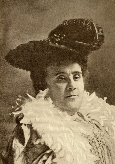 Matilde Serao (1856-1927) (taş) by French School