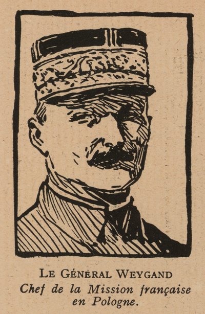 Maxime Weygand, Fransız general ve 1920