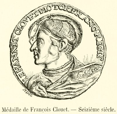 Francois Clouet Madalyası, On altıncı yüzyıl (gravür) by French School