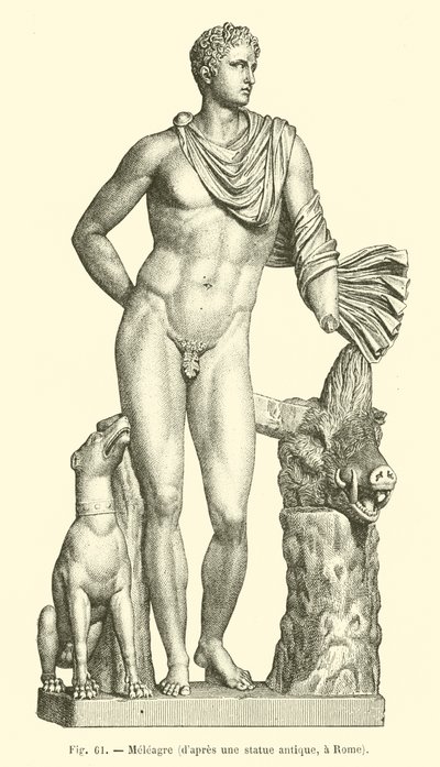 Meleagre (gravür) by French School