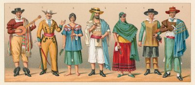 Meksika Kostümü by French School