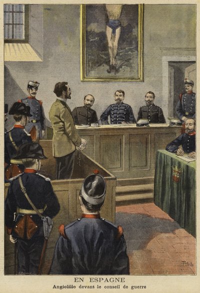 Michele Angiolillo, Savaş Konseyi