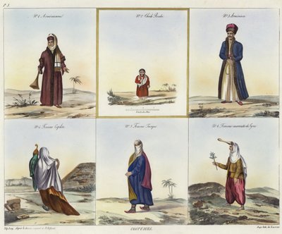 Orta Doğu Kostümleri by French School