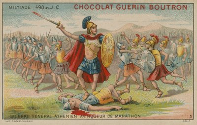 Miltiades, Atinalı general ve Maraton Savaşı