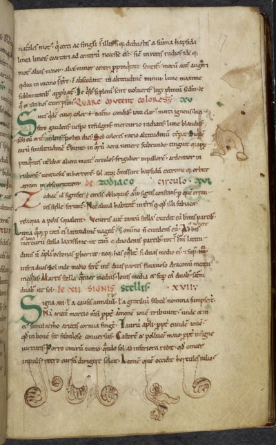 Bilgisayar ve astronomi üzerine çeşitli çalışmalar, Royal MS 13 A XI by French School