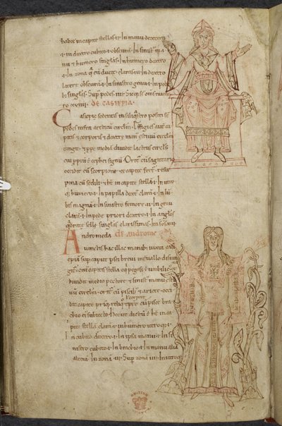 Bilgisayar ve astronomi üzerine çeşitli çalışmalar, Royal MS 13 A XI by French School