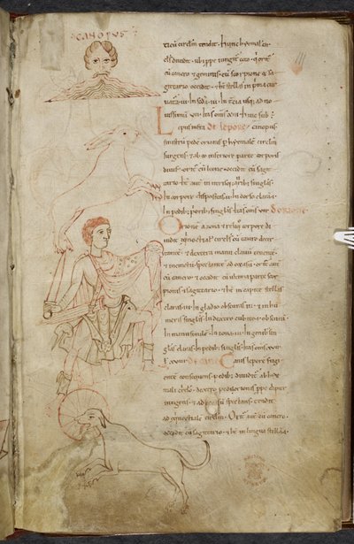 Bilgisayar ve astronomi üzerine çeşitli çalışmalar, Royal MS 13 A XI by French School