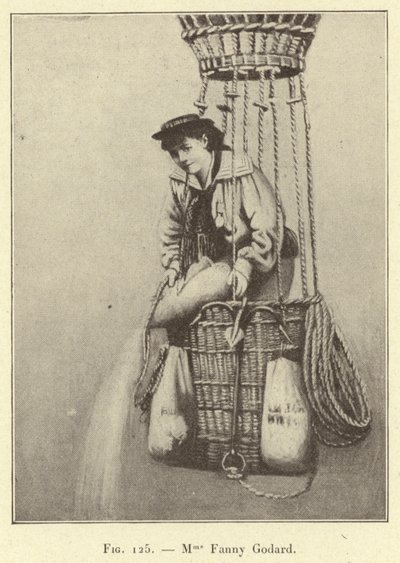 Madam Fanny Godard (gravür) by French School