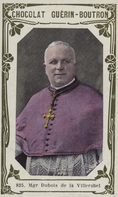 Monsenyör Dubois de la Villerabel (renkli fotoğraf) by French School