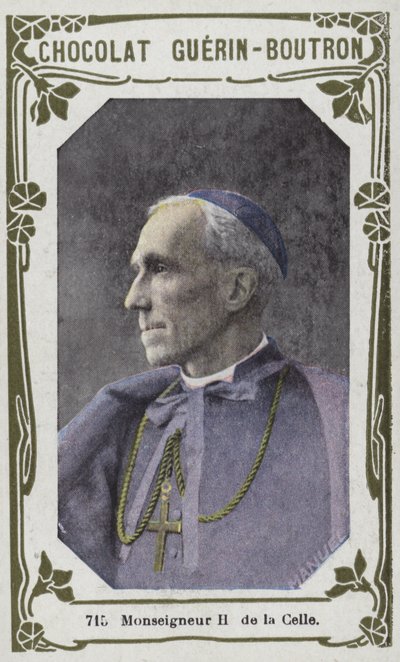 Monsenyör H de la Celle (renkli fotoğraf) by French School