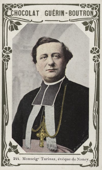 Monsenyör Turinaz, Nancy Piskoposu (renkli fotoğraf) by French School