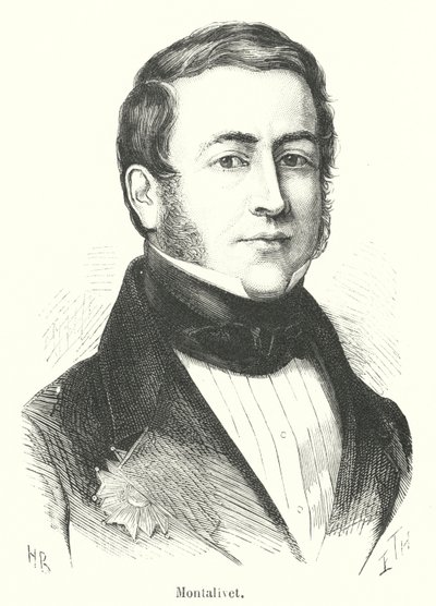 Montalivet (gravür) by French School