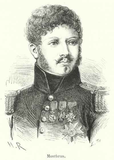 Montbrun (gravür) by French School