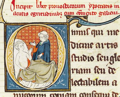 Ms 1003 fol.79 Claudius Galenus tarafından yazılan Oeuvres de Galien