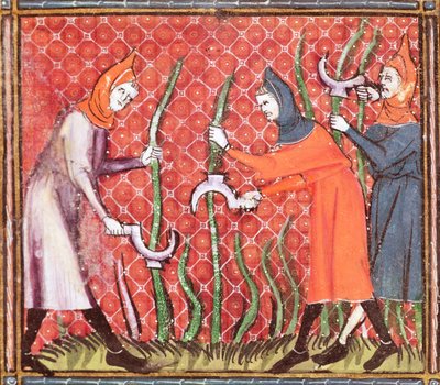 Ms 1044 f.120 Ağaç Kesme, Chretien Legouais tarafından yazılan Ovide Moralise