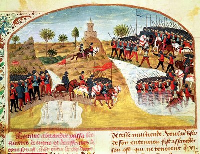 Ms 1335 f.62v Büyük İskender (MÖ 356-323) Vie dAlexandre le Grand