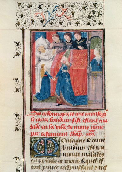 Ms 149 t.3 fol.163 Hainault Kontu V. Baldwin