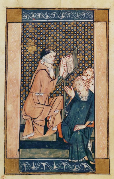 Ms 2030 fol.1v Henri de Mondeville (c.1260-c.1320) öğretimi, La Chirurgie de Maitre Henri de Mondeville