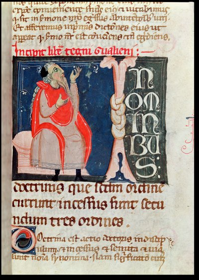 Bayan 2046 fol. 261 A Scientist, Aliben Rhodonan