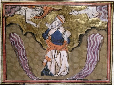 Ms 21 The Prophet Ezekiel, bir İncil Historiale