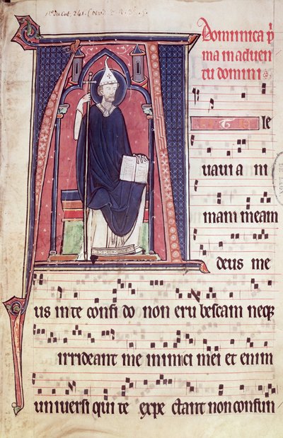 Ms 241 f.1 Vauclair Abbey Kilisesi