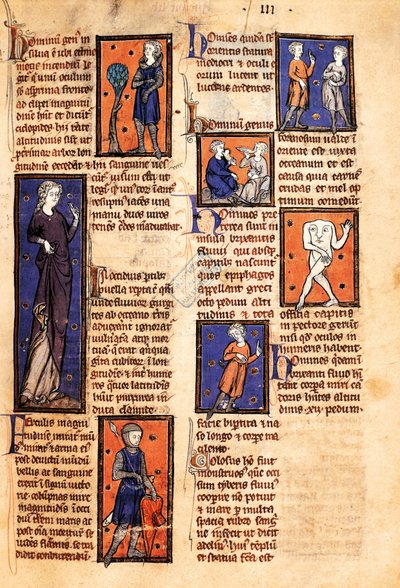 Ms 320 Fol.46r Canavarlar, Thomas van Cantimpre