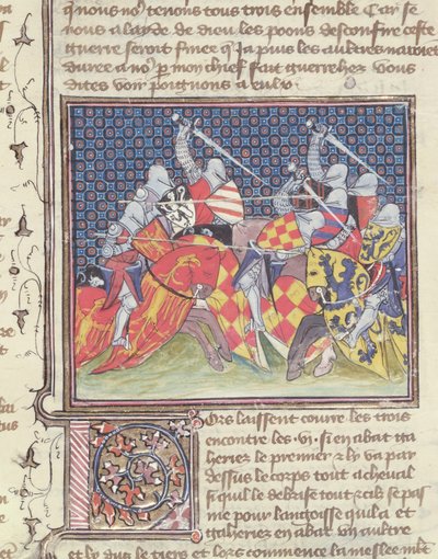 Ms 3480 Savaşta Şövalyeler, Livre de Messire Lancelot du Lac