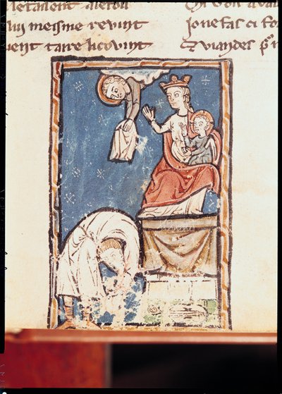 Ms 3516 f.127 Notre Dame Hokkabazı by French School