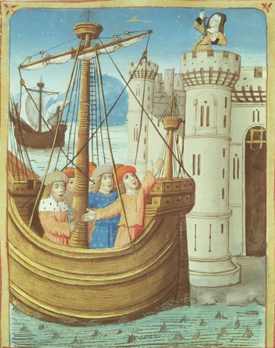 Ms 493 fol.99v Aeneas ve Didos