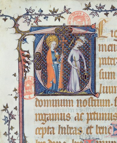 Ms 527 Kilise ve Sinagog by French School