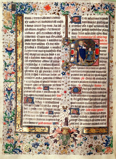 Bayan 626 fol.174v Vaftizci Yahya, Jean de Lannoy Missal