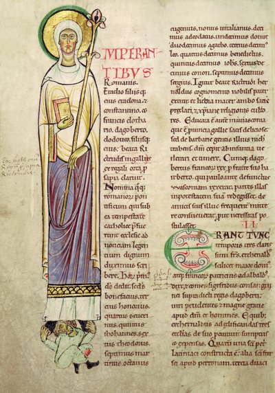 Ms 846 fol.137v Recueil de Vie des Saints