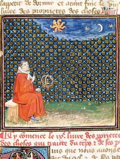 Ms 993 fol. 114 Gökyüzünün Özellikleri, Jean Cordichon tarafından Le Livre des Proprietes des Choses